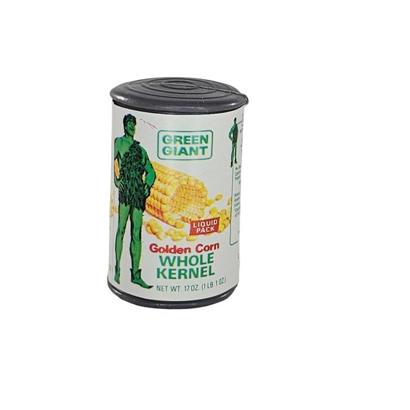 Vintage Green Giant Golden Corn Whole Kernel Can Dollhouse Miniature - Picture 1 of 6